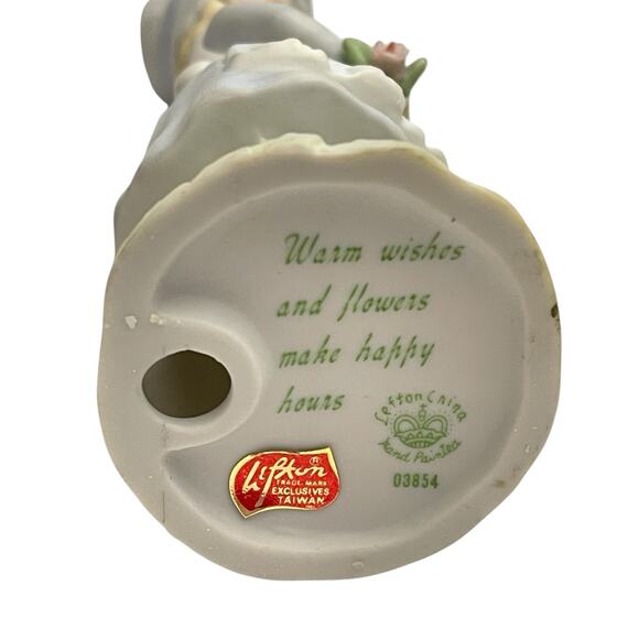 LEFTON China THE CHRISTOPHER COLLECTION 5" Porcelain Figurine 1980s - Picture 3 of 3